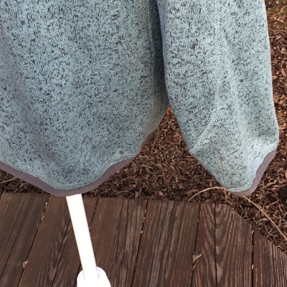 Light teal 3/4 zip pullover - Picture 3 of 8